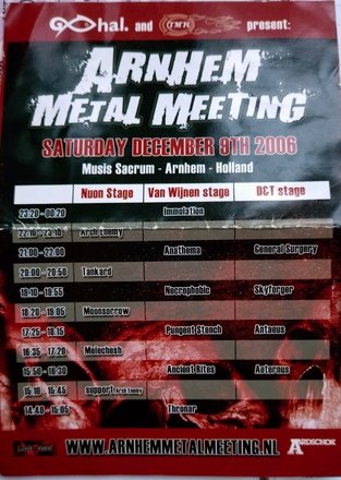 Arnhem Metal Meeting ticket