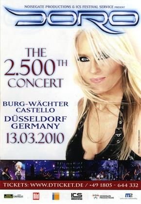 Doro 2500th - Düsseldorf ticket