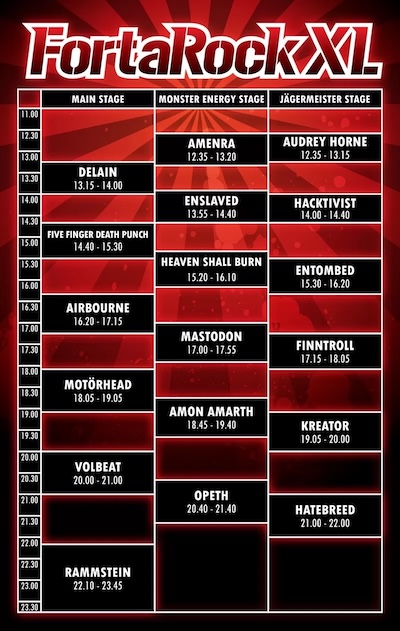FortaRock ticket
