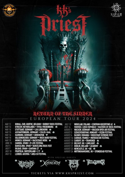 KK's Priest - Tivoli ticket